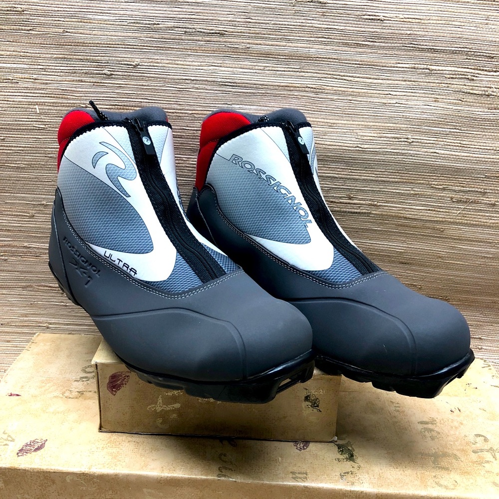 Men’s Rossignol X1 Ultra Cross Country Ski Red Gray Nordic EU size 49 US 14